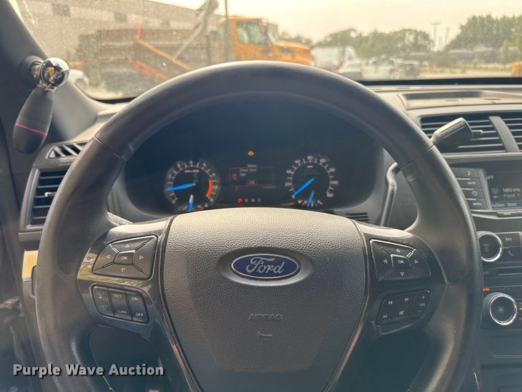 image for item EA1925 2018 Ford Explorer Police Interceptor SUV