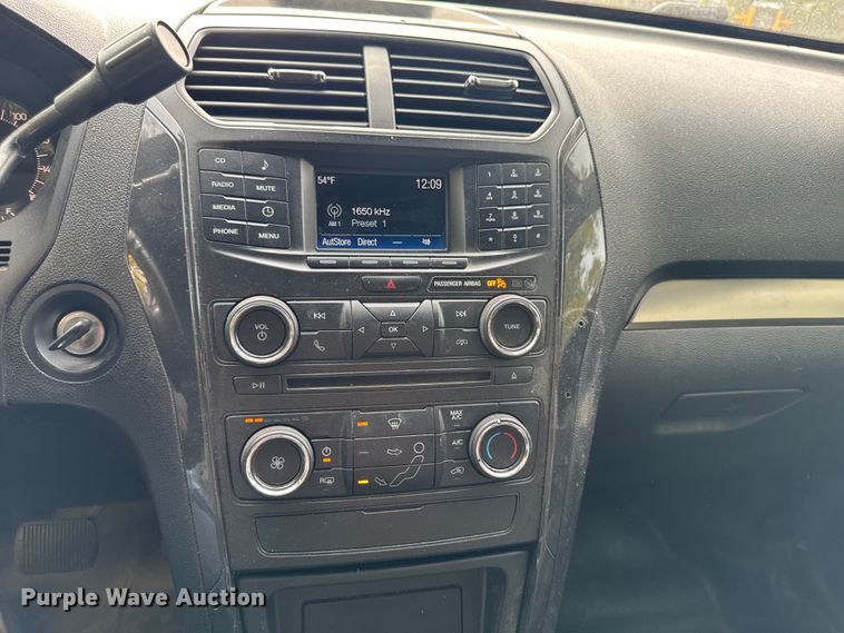 image for item EA1925 2018 Ford Explorer Police Interceptor SUV