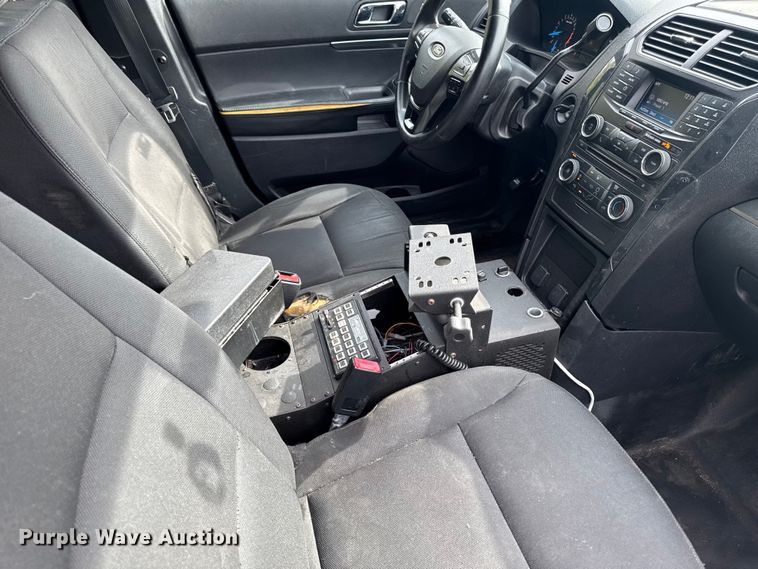 image for item EA1925 2018 Ford Explorer Police Interceptor SUV