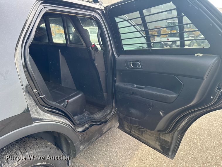 image for item EA1925 2018 Ford Explorer Police Interceptor SUV