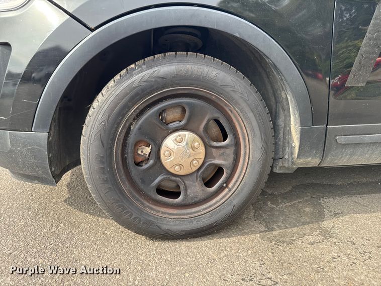 image for item EA1925 2018 Ford Explorer Police Interceptor SUV