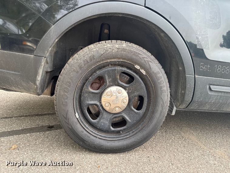 image for item EA1925 2018 Ford Explorer Police Interceptor SUV