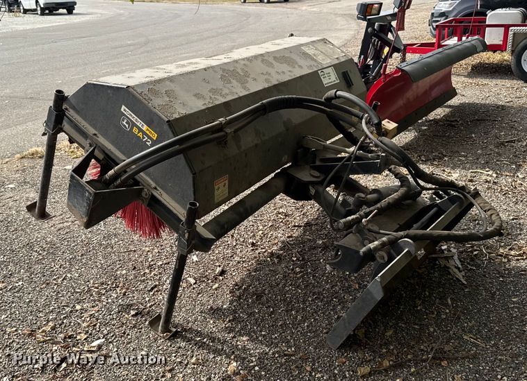 image for item EA1929 John Deere BA72 skid steer broom