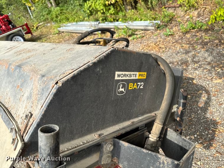 image for item EA1929 John Deere BA72 skid steer broom