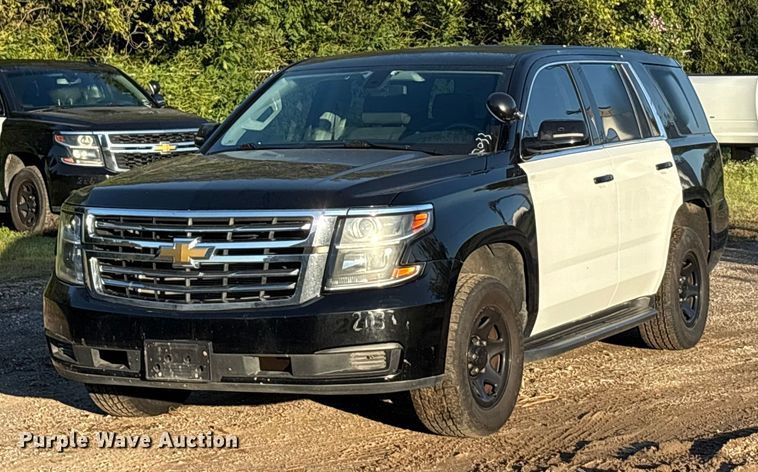 image for item EA7542 2020 Chevrolet Tahoe Police SUV