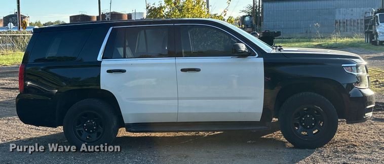 image for item EA7542 2020 Chevrolet Tahoe Police SUV