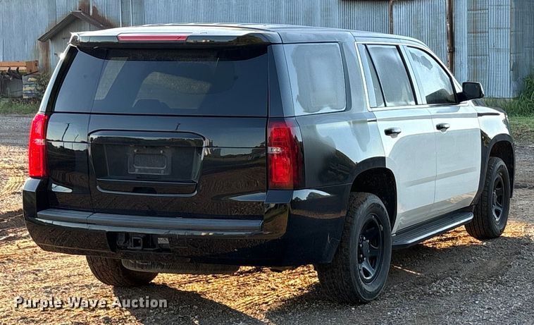 image for item EA7543 2018 Chevrolet Tahoe Police SUV