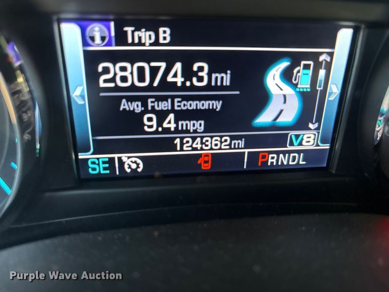 image for item EA7543 2018 Chevrolet Tahoe Police SUV