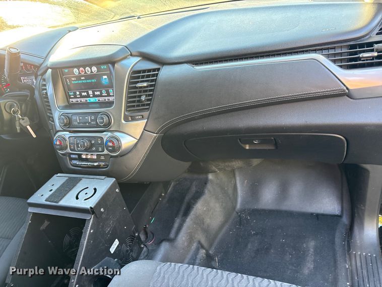 image for item EA7543 2018 Chevrolet Tahoe Police SUV
