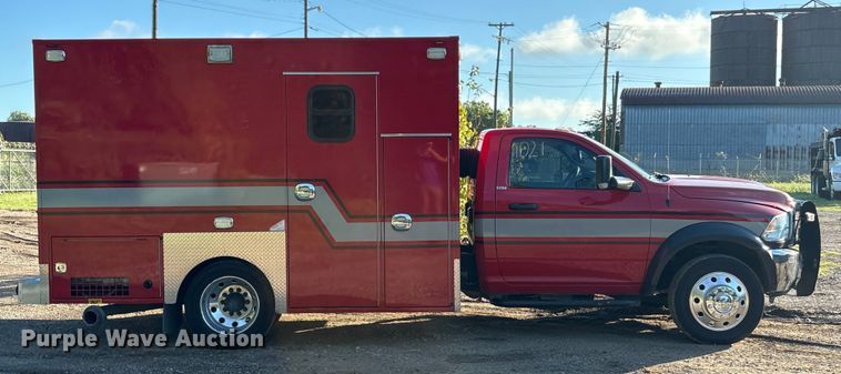 image for item EA7545 2017 RAM 4500HD ambulance