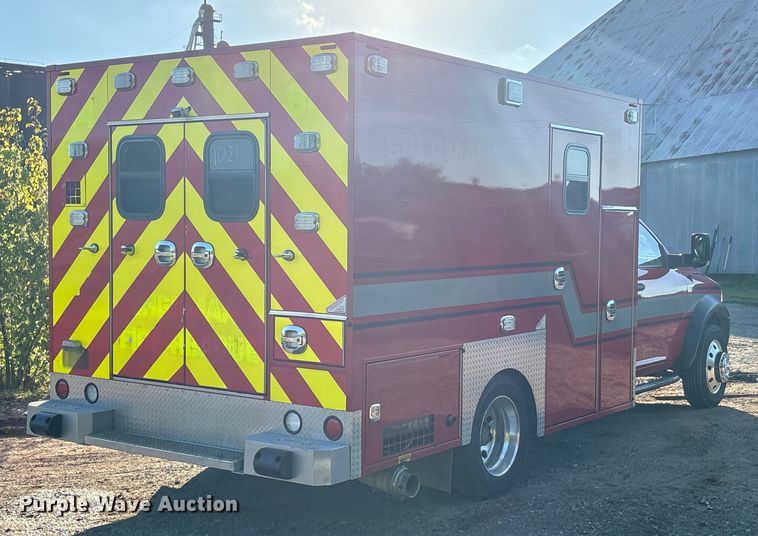 image for item EA7545 2017 RAM 4500HD ambulance
