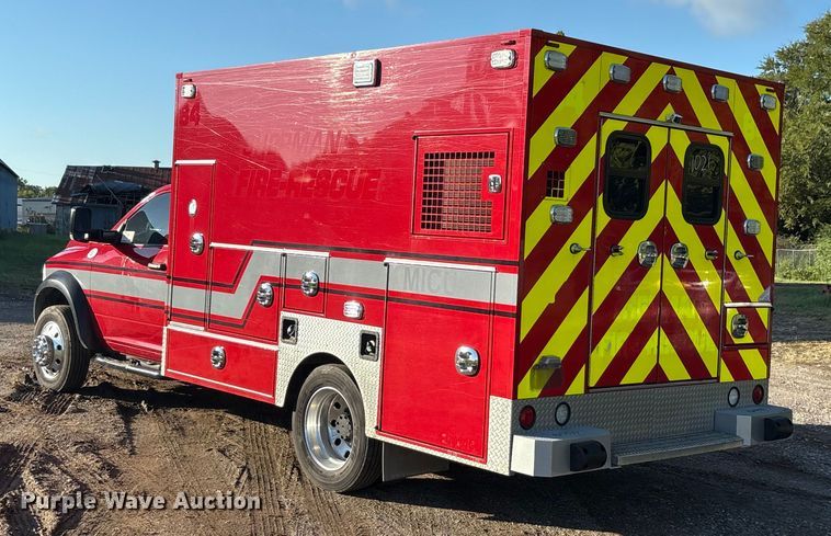 image for item EA7545 2017 RAM 4500HD ambulance