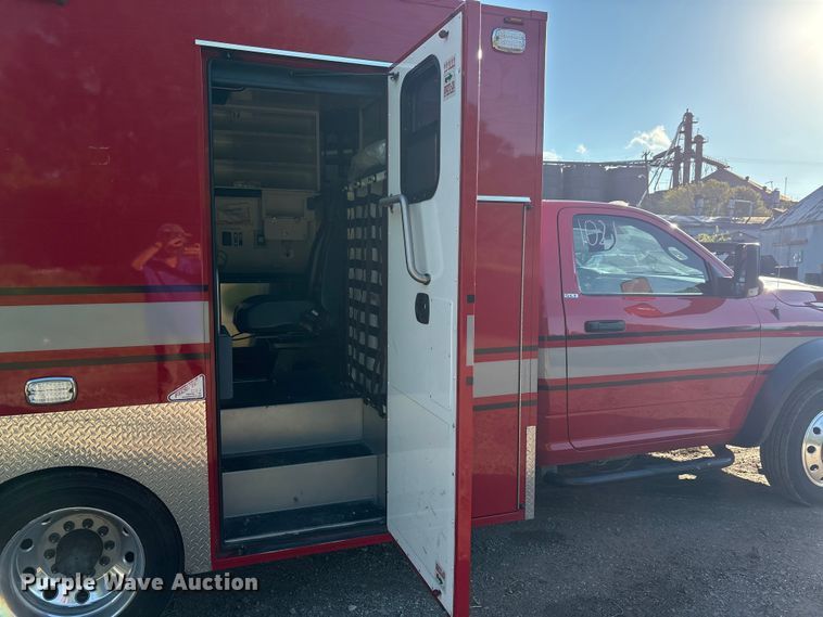 image for item EA7545 2017 RAM 4500HD ambulance