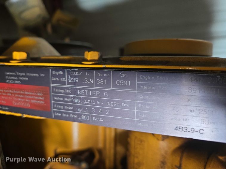 image for item EB1062 2010 Rosco RA-2000 pothole patcher