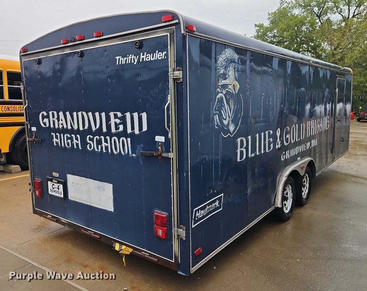 image for item EB8333 1998 Haulmark GS24T2-102 enclosed cargo trailer