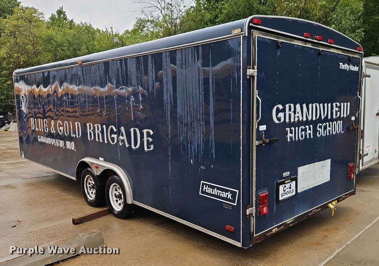 image for item EB8333 1998 Haulmark GS24T2-102 enclosed cargo trailer