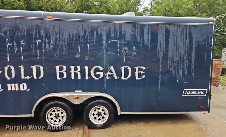 image for item EB8333 1998 Haulmark GS24T2-102 enclosed cargo trailer