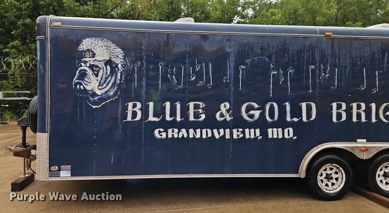 image for item EB8333 1998 Haulmark GS24T2-102 enclosed cargo trailer