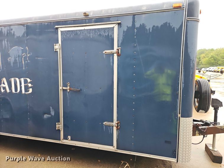 image for item EB8333 1998 Haulmark GS24T2-102 enclosed cargo trailer