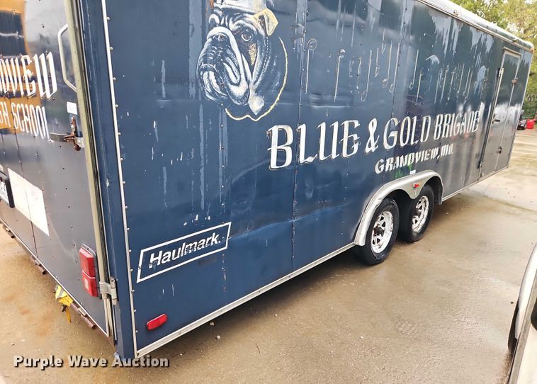 image for item EB8333 1998 Haulmark GS24T2-102 enclosed cargo trailer