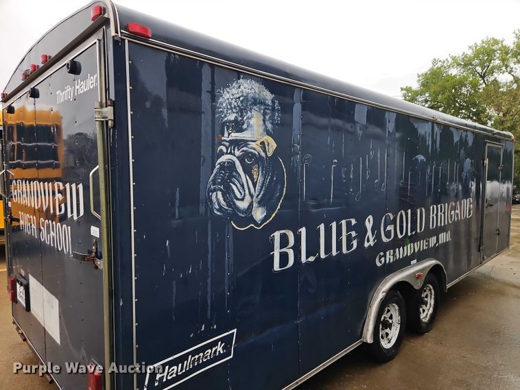 image for item EB8333 1998 Haulmark GS24T2-102 enclosed cargo trailer