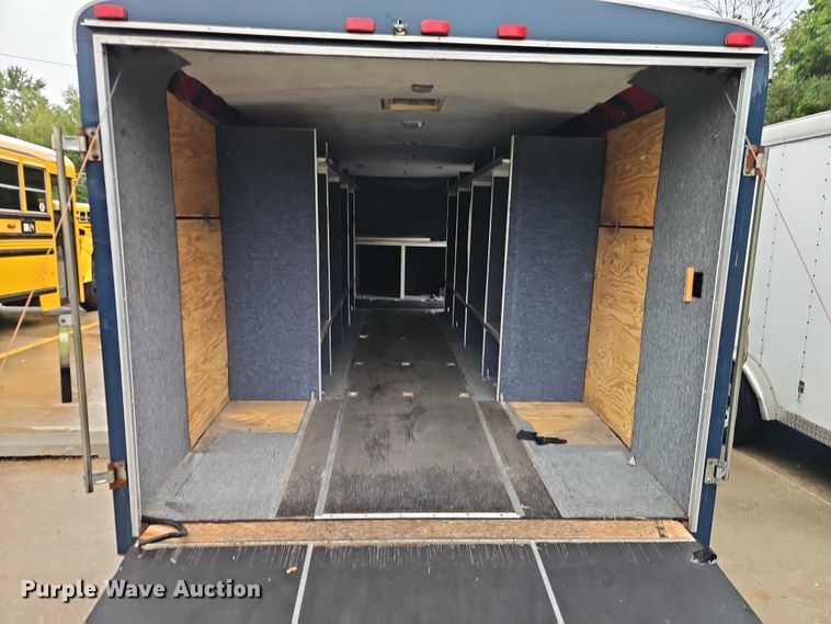 image for item EB8333 1998 Haulmark GS24T2-102 enclosed cargo trailer