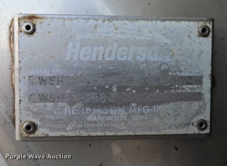 image for item EB8341 Henderson WSH 3048S spreader