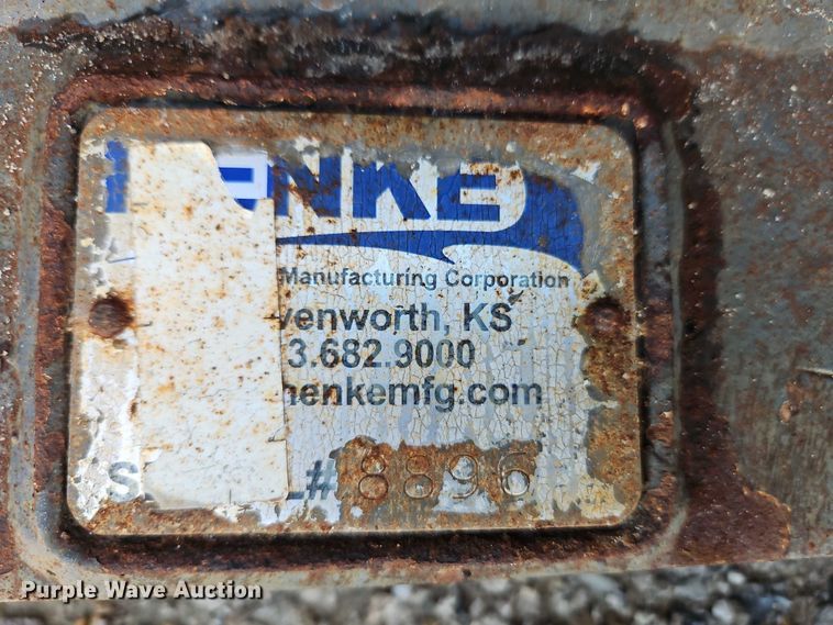image for item EB8343 Henke snow plow