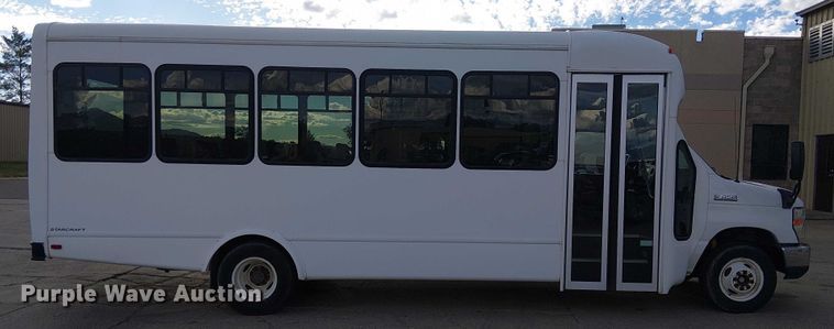 image for item EC1202 2012 Ford E450 shuttle bus