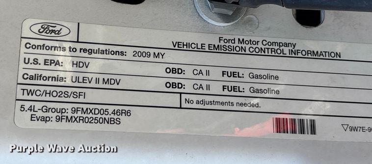 image for item EC8072 2009 Ford F250 Super Duty dump bed pickup truck