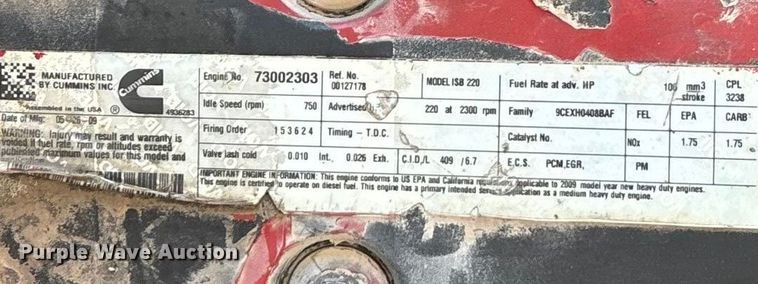 image for item ED2238 2010 Blue Bird All American school bus