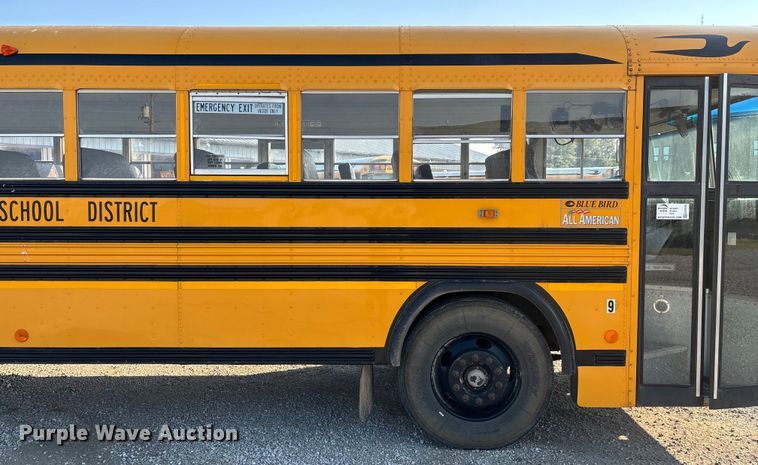 image for item ED2239 2001 Blue Bird All American school bus