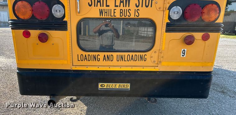 image for item ED2239 2001 Blue Bird All American school bus