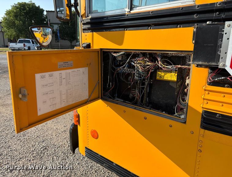 image for item ED2239 2001 Blue Bird All American school bus