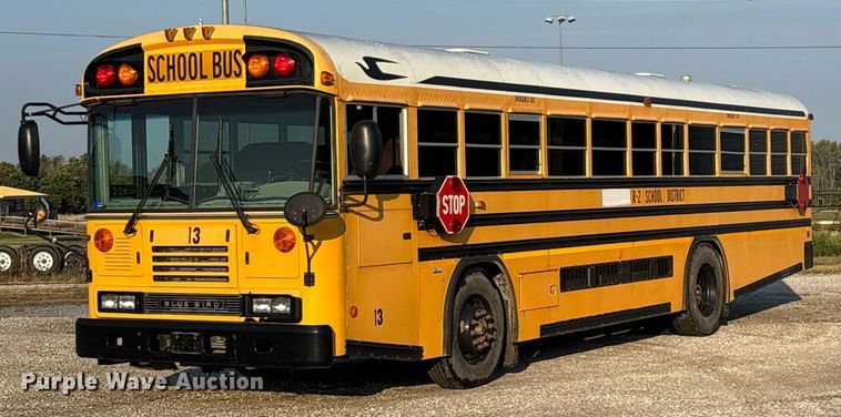 image for item ED2240 2008 Blue Bird All American school bus
