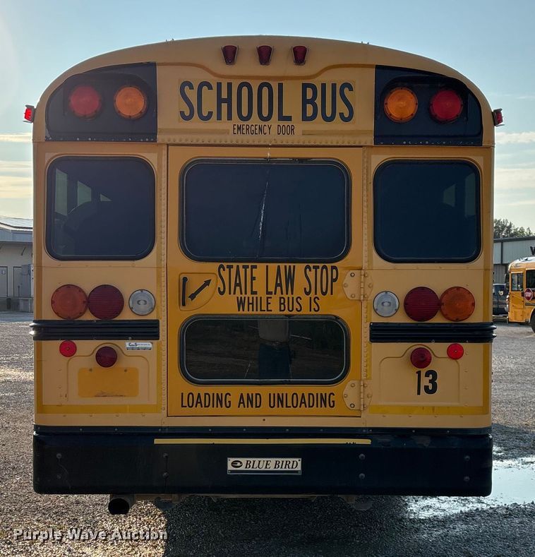 image for item ED2240 2008 Blue Bird All American school bus