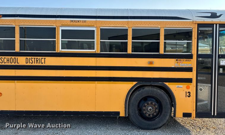 image for item ED2240 2008 Blue Bird All American school bus
