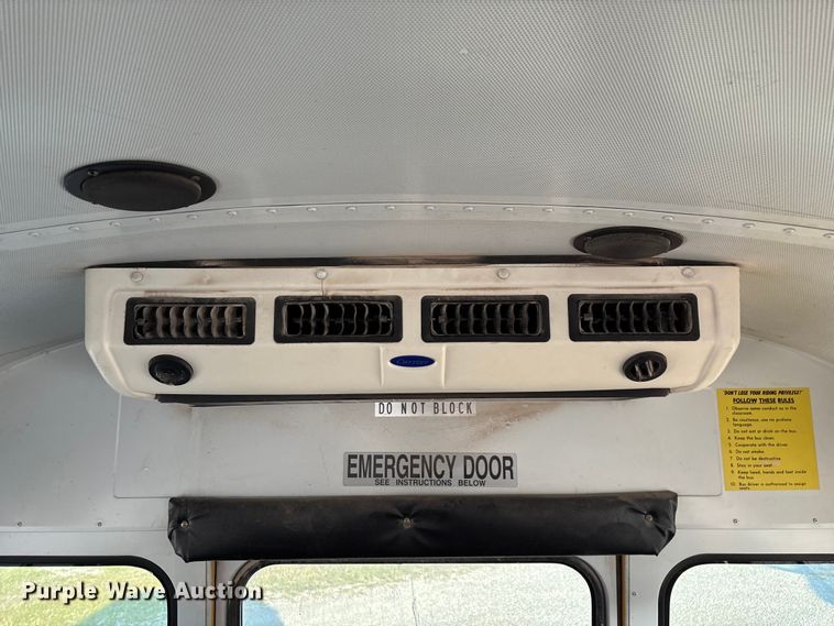 image for item ED2240 2008 Blue Bird All American school bus