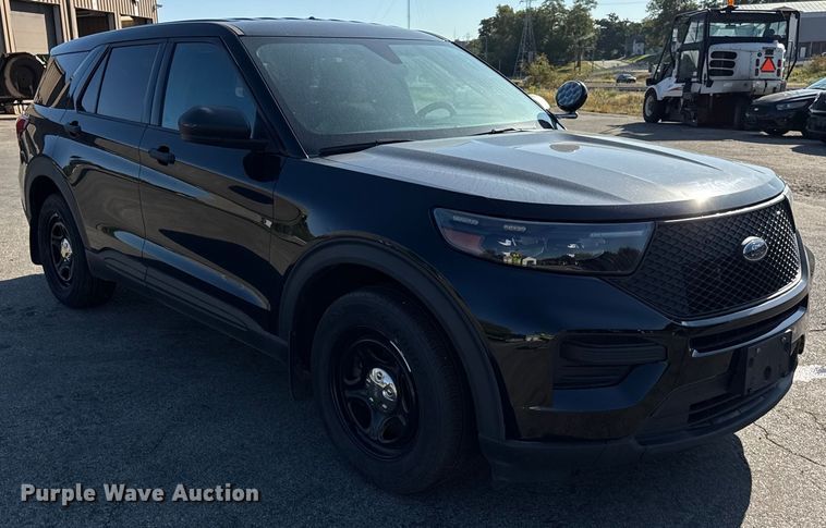 image for item EF2164 2020 Ford Explorer Police Interceptor SUV