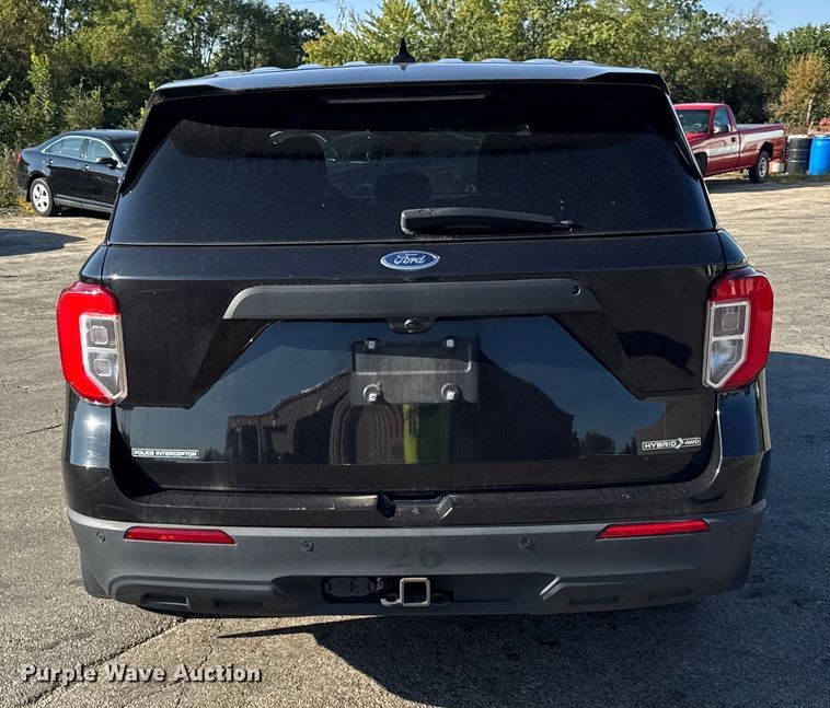 image for item EF2164 2020 Ford Explorer Police Interceptor SUV