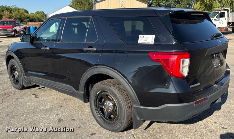 image for item EF2164 2020 Ford Explorer Police Interceptor SUV