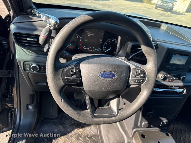 image for item EF2164 2020 Ford Explorer Police Interceptor SUV