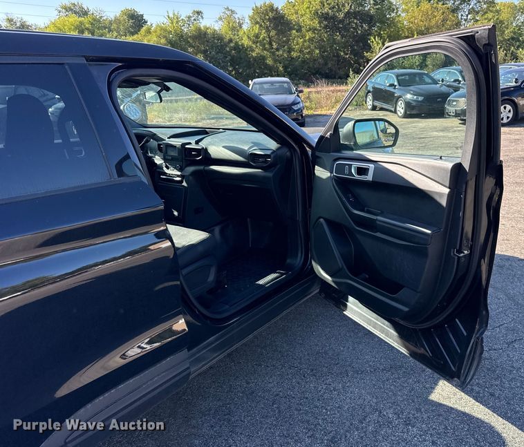 image for item EF2164 2020 Ford Explorer Police Interceptor SUV