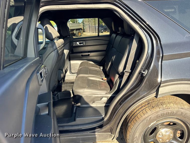image for item EF2164 2020 Ford Explorer Police Interceptor SUV