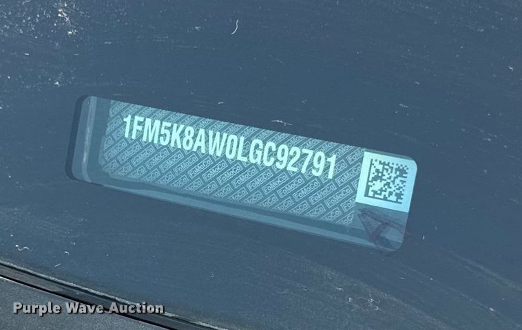 image for item EF2164 2020 Ford Explorer Police Interceptor SUV