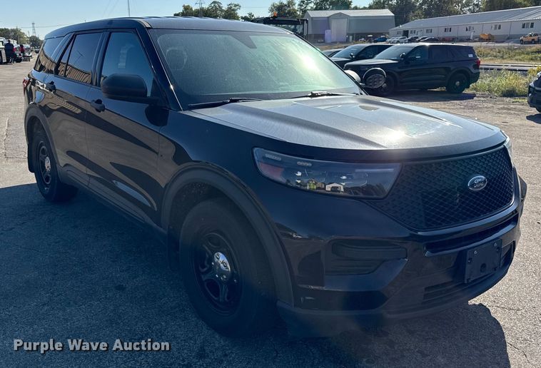 image for item EF2165 2020 Ford Explorer Police Interceptor SUV