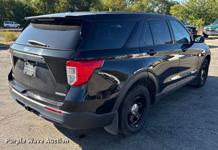 image for item EF2165 2020 Ford Explorer Police Interceptor SUV