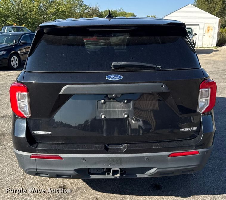 image for item EF2165 2020 Ford Explorer Police Interceptor SUV