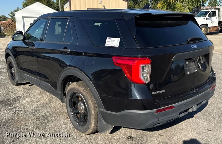 image for item EF2165 2020 Ford Explorer Police Interceptor SUV