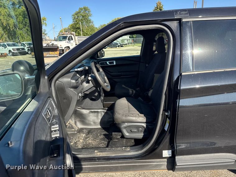 image for item EF2165 2020 Ford Explorer Police Interceptor SUV